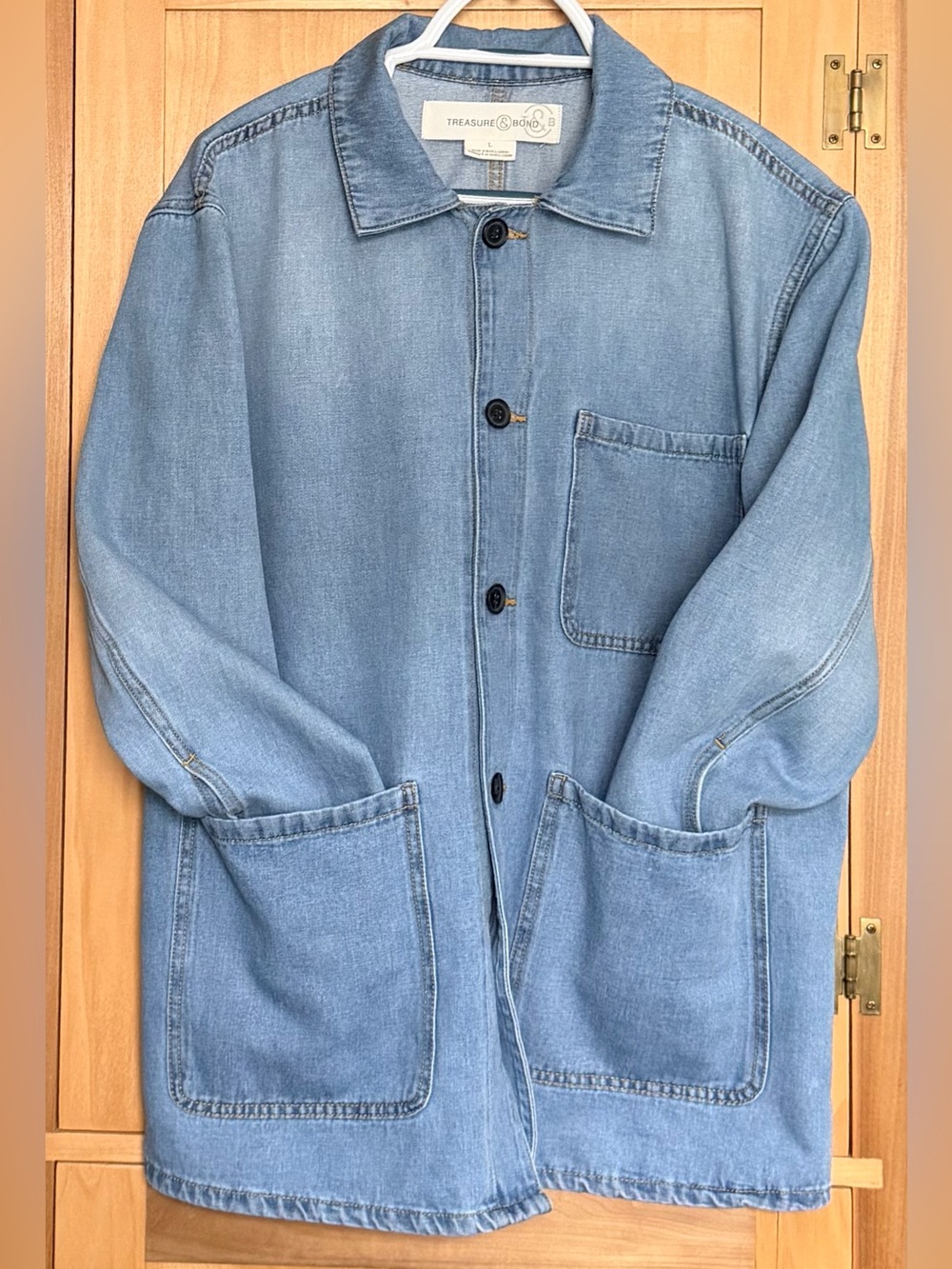 Treasure & Bond Denim Light Barn Jacket